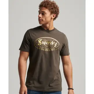 SUPERDRY - Camiseta Para Hombre Vintage Lightning Logo