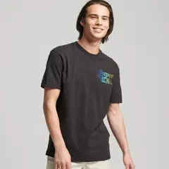 SUPERDRY - Camiseta Para Hombre Vintage Cali Stripe Tee