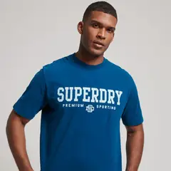 SUPERDRY - Camiseta Para Hombre Code Core Sport Tee