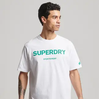 SUPERDRY - Camiseta Para Hombre Code Core Sport Tee
