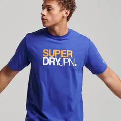 SUPERDRY - Camiseta Para Hombre Sportswear Loose Tee