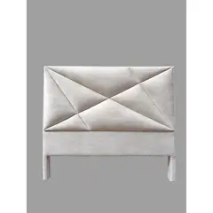 GENERICO - Cabecero Oasis de 120 Beige(para cama semidoble)