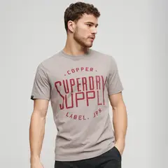 SUPERDRY - Camiseta Para Hombre Copper Label Workwear Tee