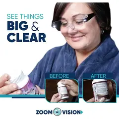 ZOOM - GAFAS VISION 160% AUMENTO LUZ LED VISION ORIGINAL