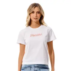 MARITHE FRANCOIS GIRBAUD - Camiseta Manga Corta Para Mujer Le-Marithé Girbaud