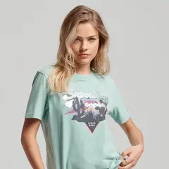 SUPERDRY - Camiseta Para Mujer Vintage Narrative