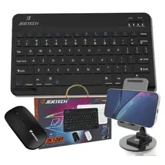 GENERICO - Combo Teclado + Mouse Y Soporte Celular Jertech
