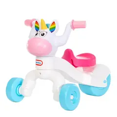 LITTLE TIKES - Montable Go & Grow Unicornio Triciclo de Fantasía para Niños