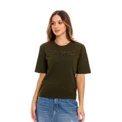 MARITHE FRANCOIS GIRBAUD - Camiseta Manga Corta Para Mujer Girbaud
