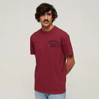 SUPERDRY - Camiseta Para Hombre Emb Superstate Ath Logo Tee