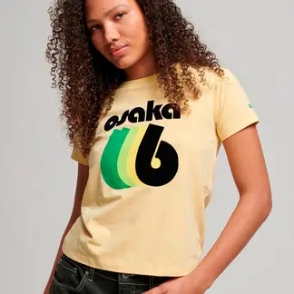 SUPERDRY - Camiseta Manga Corta Para Mujer Code Graphic Tiny Tee