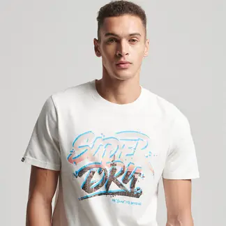 SUPERDRY - Camiseta Para Hombre Vintage Photographic Tee