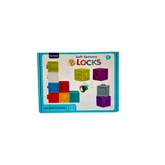 GENERICO - Bloques De Silicona Estimulación Para Bebés Montessori