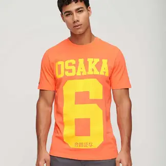 SUPERDRY - Camiseta Manga Corta Para Hombre Osaka Neon Graphic