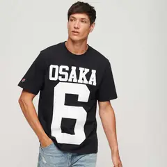 SUPERDRY - Camiseta Para Hombre Osaka Logo Loose