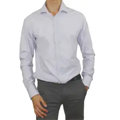 ARANZAZU - Camisa casual texturizada unicolor Charles