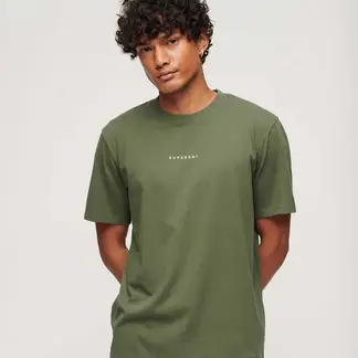 SUPERDRY - Camiseta Para Hombre Code Surplus Logo