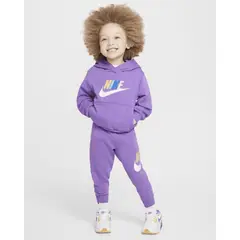 NIKE - SUDADERA CON CAPUCHA NIÑO PEQUEÑO CLUB FLEECE 76L135-PB7