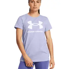 UNDER ARMOUR - Camiseta Sportstyle Grap Mujer-Morado/Claro