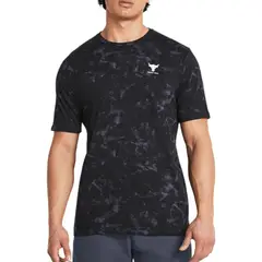 UNDER ARMOUR - Camiseta Pjt Rck Payof Aop Gr-Negro