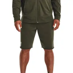 UNDER ARMOUR - Pantaloneta Rival Terry-Verde