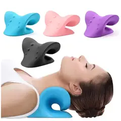 ONE PIXEL - Relajante Ergonómico para Cuello y Hombros Almohada Cervical Azul