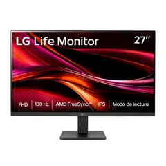 LG - Monitor 27mr400 fhd ips 100hz 5ms gtg