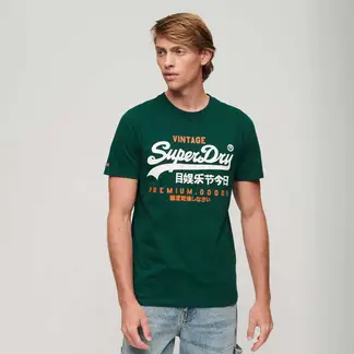 SUPERDRY - Camiseta Para Hombre Classic Heritage