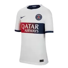 NIKE - Camiseta Deportiva Niños Paris Saint-Germain visitante 2023/24 Stadium