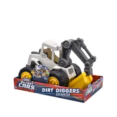 LITTLE TIKES - Carro Dirt Diggers 2 en 1 Excavator Excavadora y Pala de Mano