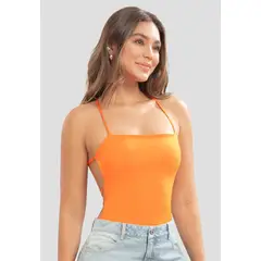 ATYPICAL - Body Mujer Naranja 105693