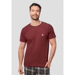FORMAS INTIMAS - Camiseta Hombre Vinotinto Fi 105946