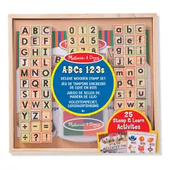 GENERICO - Juego De Sellos De Lujo Abc Y 123 M&D