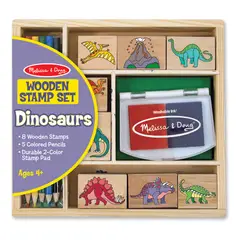 GENERICO - Juego De Sellos Dinosaurio M&D
