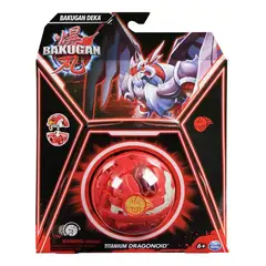 GENERICO - Bakugan Deka Large Action Figure & Trading Cards Playset