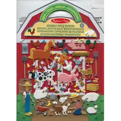 GENERICO - Set De Juego Stickers - Granja M&D
