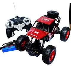 GENERICO - Carro todo terreno rojo a control remoto juguetes infantil niño
