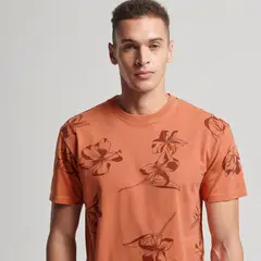 SUPERDRY - Camiseta Para Hombre Vintage Printed