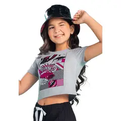MARKETING PERSONAL - Blusa Infantil Femenino Gris Mp 79423