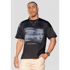 ATYPICAL - Camiseta Hombre Negro 105867
