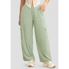 ATYPICAL - Pantalón Mujer Verde Oliva 105481