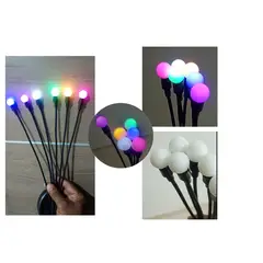 GENERICO - Luces Led Solares Navideñas luz Decorativa Lucuernaga multicolor X2