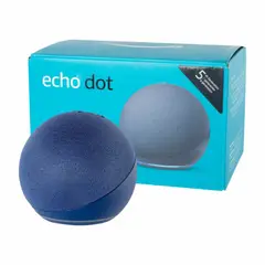 AMAZON - Echo Dot 5th Gen - Altavoz inteligente 360° azul