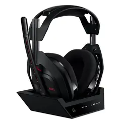 LOGITECH - Diadema Gamer Astro A50 Gen 5 Lightspeed + Base, Blk