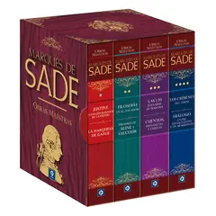 GENERICO - Marqués De Sade. Estuche 4 Tomos. Obras Completas