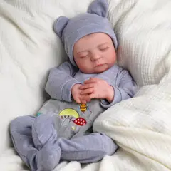 GENERICO - Muñeca Bebe Real Reborn Cuerpo Silicona- Daniel