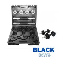 SPORTFITNESS - KIT DE MANCUERNAS 12KG
