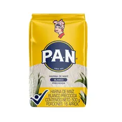PAN - Harina Maiz Blanco X 500 Gramos