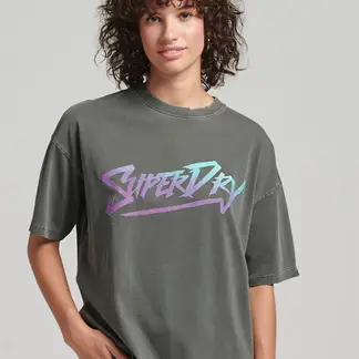 SUPERDRY - Camiseta Para Mujer Vintage Indie Mark