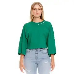 MARITHE FRANCOIS GIRBAUD - Camiseta Manga Corta Para Mujer Girbaud